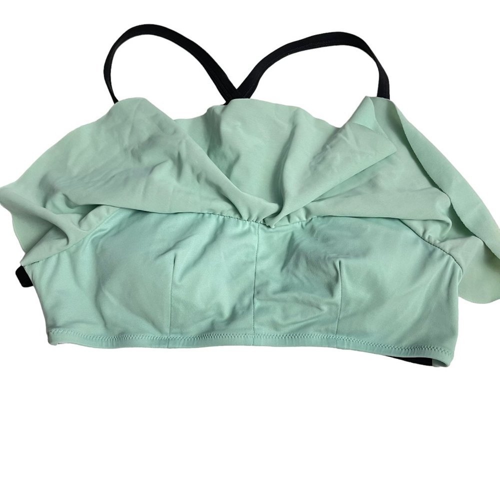 Victoria's Secret Women's Blue & Black Pastel Bikini Top Size S - Picture 2 of 7